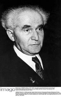 Mr David Ben Gurion, Prime Minister of Israel UnitedArchives00599194 