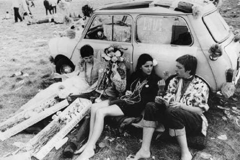 Hippies in the 1960s Â UnitedArchives00929879 