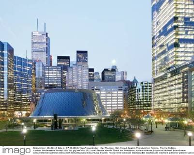 Roy Thomson Hall, Pecaut Square, Finanzviertel, Toronto, Provinz Ontario, Kanada, Nordamerika iblwap03554285.jpg