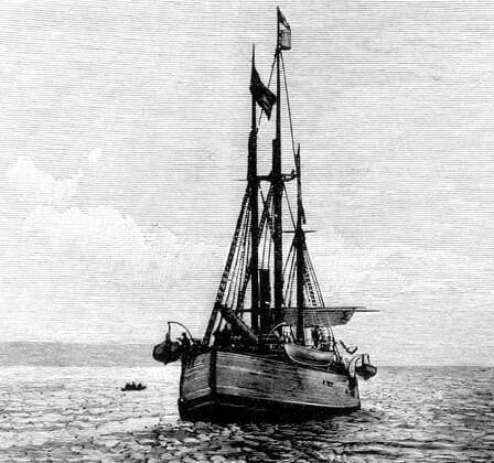 The Fram , Dr Nansen s vessel 1911  UnitedArchives00955413