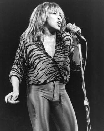 Tina Turner in concert 7 April 1979 professional name of Annie Mae Bullock born 1938 in Nutbush Tennessee  UnitedArchives00956378