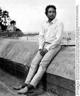 28th August 1969: American folk singer, Bob Dylan. Born Albert Zimmermann on May 24th 1941. He is to appear at the Isle of Wight festival.  UnitedArchives00956505