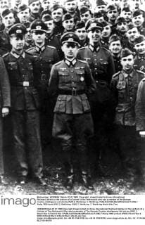 Reinhard Gehlen in the uniform of a Colonel of the Wehrmacht who was a member of the German counter-intelligence unit during WWII.  UnitedArchives01006161