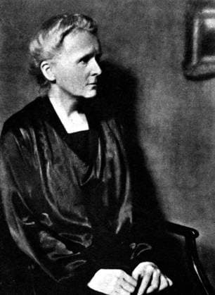IMAGO ICONS: Marie Curie Madame Marie Curie a portrait taken in 1929 of the scientist whose work in the discovery of radium showed a saint like single mindedness and patience  UnitedArchives01015274