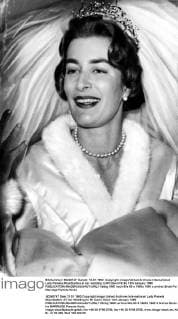 Lady Pamela Mountbatten at her wedding to Mr David Hicks 13th January 1960  UnitedArchives01116283
