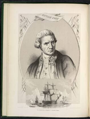 Arctic Expeditions from British and foreign shores - The Resolution and Discovery  UnitedArchives01241767