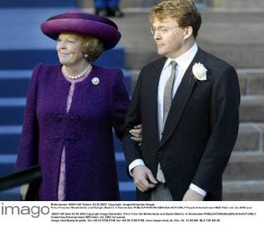 Prinz Friso der Niederlande und Königin Beatrix in Amsterdam 