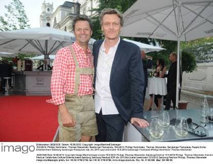 15.8.2013, Philipp Hochmaier, Thomas Oberender, Salzburger Festspiele, 15.8.2013, Philipp Hochmaier, Thomas Oberender, Salzburger Festspiele,
