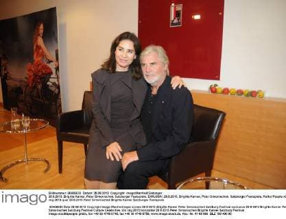 28.8.2013, Brigitte Karner, Peter Simonischek, Salzburger Festspiele, EXKLUSIV, 28.8.2013, Brigitte Karner, Peter Simonischek, Salzburger Festspiele,