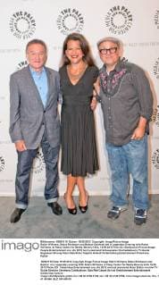 Robin Williams, Debra Birnbaum und Bobcat Goldwait bei A Legendary Evening with Robin Williams im Paley Center for Media. Beverly Hills, 19.09.2013 Foto:xD.xStarbuckx xFuturexImage