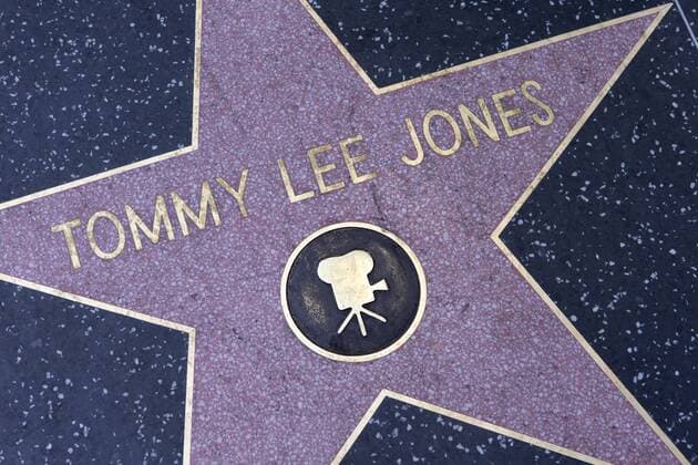 Tommy Lee Jones ILLUSTRATIONS : Hollywood Walk of Fame - Los Angeles - 04 10 2013 ChrisElise Panoramic 