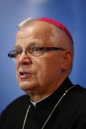Archbishop tries to explain his shocking words about pedophilia in Polish church - Warsaw, Poland . Archbishop JOZEF MICHALIK EN_01100638_0005 