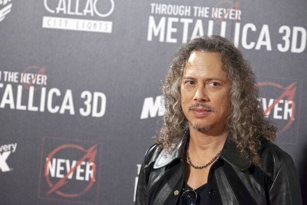 Kirk Hammett bei der Premiere von Metallica Through the Never im Cine Callao. Madrid, 09.10.2013 Foto:xDyDxFotografosx xFuturexImage