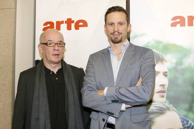 Alain Le Diberder und Florian Hager bei der Arte Programm Pressekonferenz. Hamburg, 13.11.2013 Foto:xgbrcix xFuturexImage