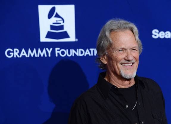 Musician Kris Kristofferson attends A Song Is Born , the 16th annual Grammy Foundation Legacy Concert held at the Wilshire Ebell Theatre in Los Angeles on January 23, 2014.  LAP2014012328