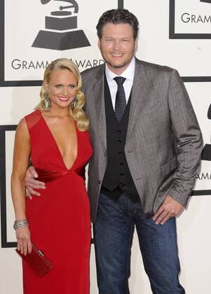 Miranda Lambert & husband Blake Shelton 56TH ANNUAL GRAMMY AWARDS Los Angeles  Patrick Rideaux PicturePerfect