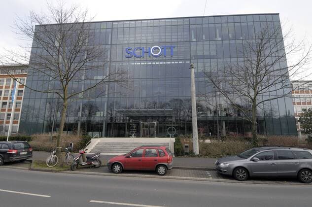 Deutschland, Mainz, 18.02.2014 Die Hauptverwaltung der Schott AG