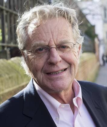 American TV presenter Jerry Springer speaks at the Oxford Union, . Thursday, 27th February 2014. Picture by i-Images i-Images  IIM-1651-0001