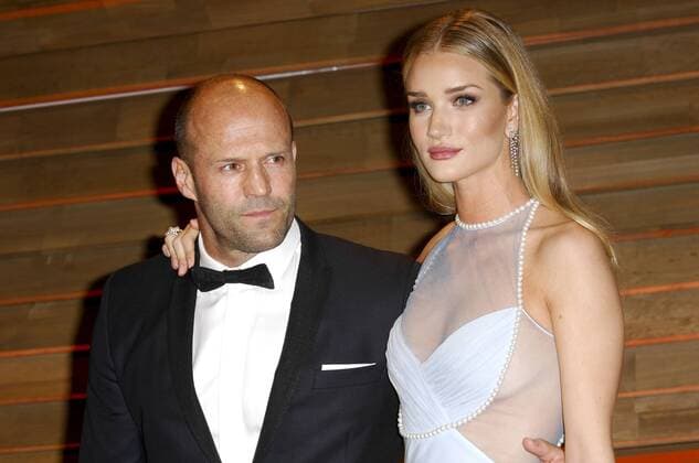 Jason Statham & Rosie Huntington-Whiteley VANITY FAIR OSCAR PARTY West Hollywood  Patrick Rideaux PicturePerfect