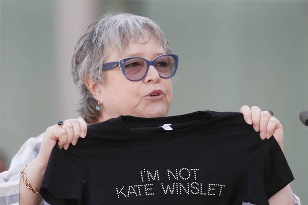 Kathy Bates - Ehrung von Kate Winslet mit einem Stern auf dem Hollywood Walk of Fame in Los Angeles USA - 17 03 2014 ChrisElise PanoramicUSA 