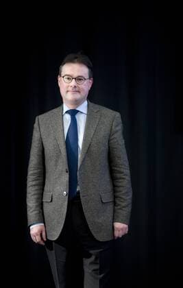 Prof. Joern Leonhard DEU, Deutschland, Germany, Berlin, 17.03.2014 Professor Joern Leonhard, Historiker in Freiburg und Autor vom Buch Die Buechse der Pandora. Geschichte des Ersten Weltkriegs, bei einer Buchvorstellung im Deutschen Historischen Museum in Berlin. Prof. Joern Leonhard, German historian and author, during a discussion at the Deutsche Historische Museum in Berlin