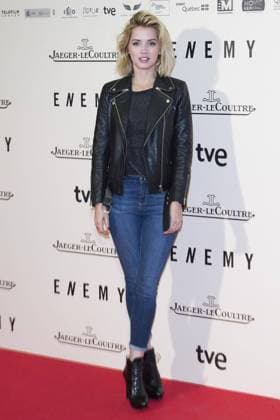 Actress Ana de Armas has attended the premiere of his upcoming film Enemy in Madrid. JavierxOrtegaxPonce 