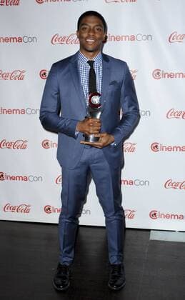 Chadwick Boseman CINEMACON BIG SCREEN ACHIEVEMENT AWARDS Las Vegas  Patrick Rideaux