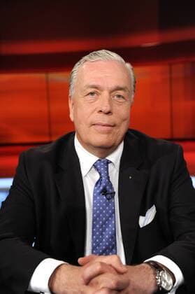 Der Mediziner Dr. Klaus Reinhardt, Vorsitzender des Hartmannbunder, zu Gast in der ARD Talkshow Hart aber Fair am 31.03.2014 in Köln.