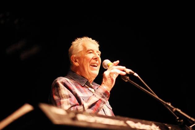 John Mayall GER, Deutschland, Berlin, 20140401,John Mayall in der C-Hall, gilt als einer der Väter des britischen Blues, Tour 2014, Deutschlandtournee