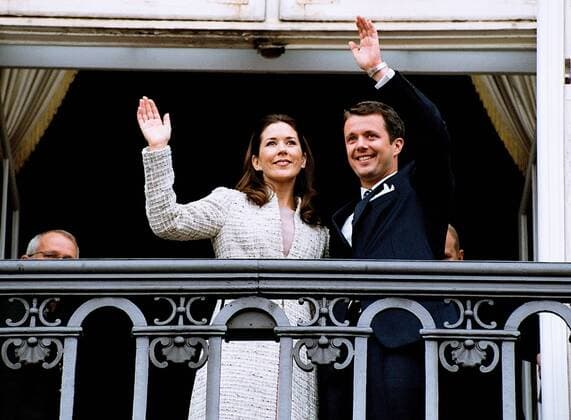 (File photo 8.OCT. 2003)Crown princess Mary and pirnce Frederik Copenhagen Denmark . (Photo by Francis Dean Dean Pictures) 
