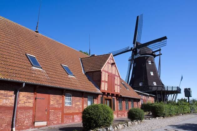Museum Lemkenhafener Mühle, Insel Fehmarn, Ostsee, Kreis Ostholstein, Schleswig-Holstein, Deutschland, Europa  1067402437