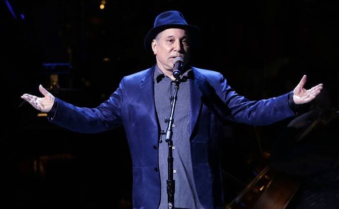 Paul Simon performs at the Revlon Concert for the Rainforest Fund 25th Anniversary at Carnegie Hall in New York City on April 17, 2014.  NYP20140417128