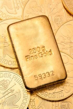 Geldanlage in echtem Gold als Goldbarren und Goldmünzen McPBBO McPBBO