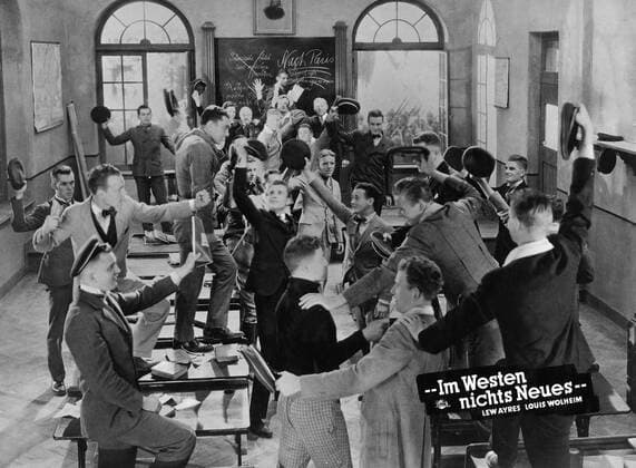 All Quiet on the Western Front, USA 1930, aka: Im Westen nichts Neues, Regie: Lewis Milestone UnitedArchives00867139