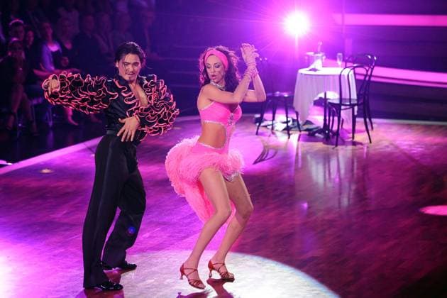 Let s Dance - Die RTL-Tanzshow am 09.05.2014 in den MMC-Studios im Coloneum in Köln Erich Klann, links - Lilly Becker, rechts in der 6. Show der RTL-Tanzshow Let s Dance