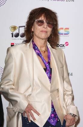 CHRISSIE HYNDE arrives for the Radio Academy Awards, London, United Kingdom. Monday, 12th May 2014. Picture by i-Images i-Images  IIM-2238-0018