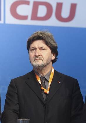 Joachim Zeller beim Europafest der Berliner CDU anlässlich der Europawahl am Breitscheidplatz am 14.05.2014 in Berlin. Angela Merkel besucht Europafest der Berliner CDU