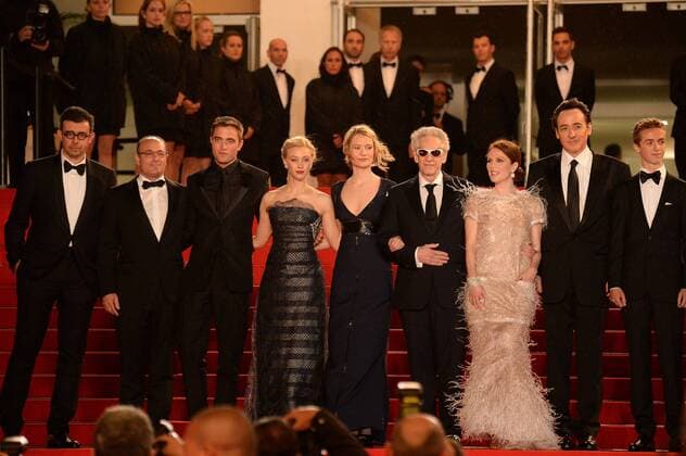 John Cusack, Mia Wasikowsa, David Cronenberg, Julianne Moore, Robert Pattinson, Sarah Gadon - 67. Internationale Filmfestspiele - Filmpremiere Maps To The Stars - 19 05 2014 N.LeGouic FEP Panoramic 