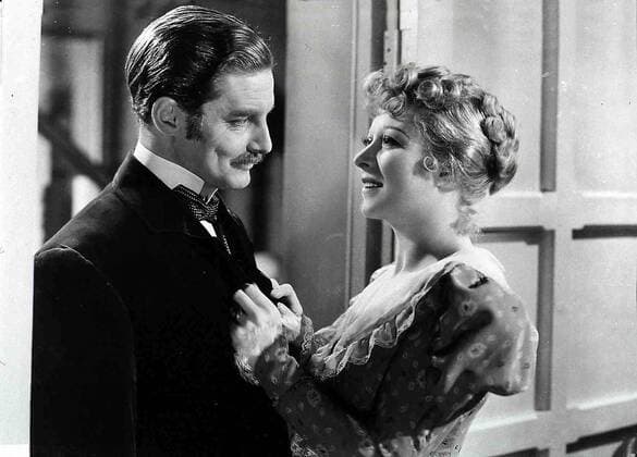 Robert Donat, Greer Garson Charles Chipping (Robert Donat) ist ein gestrenger und unbeliebter Lehrer - bis er Katherine Ellis (Greer Garson) begegnet. 1939 UnitedArchives01357019