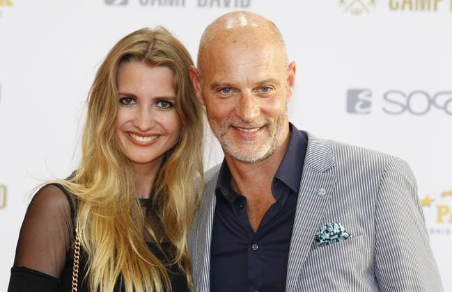 Rust, Germany - Juin 08, 2014: Simon Licht and Theresa Krentzlin attend the Fashion World Camp David and Soccx Store Opening Celebrities attend the Fashion World Camp David and Soccx Store Opening