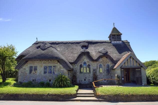 St Agnes Kirche, Freshwater, Isle of Wight, England, Grossbritannien