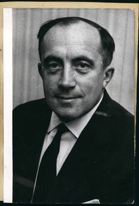 Dec. 12, 1962 - Pictured is German politician Werner Dollinger. He became Minister of the Treasury in Konrad Adenauer s cabinet.  - ZUMAk09
