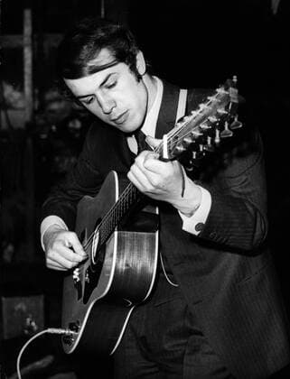 Dec. 26, 1966 - Paris, France - Italian Belgian singer SALVATORE ADAMO introduces his new songs at the Olympia in Paris (Dec. 27th). The Parisians there will realize that at his 23 years he is still a celebrity. Paris France  - ZUMAk09