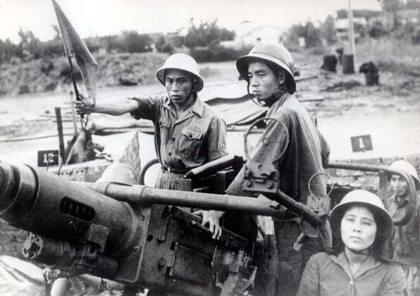 Feb 15, 1969 - Hanoi, Vietnam - Vietnam War, also known as the Second Indochina War was a military struggle fought in Vietnam from 1959 to 1975, involving the North Vietnamese and the National Liberation Front (NLF) in conflict with United States forces and the South Vietnamese army. After Vietnamese had struggled for their independence from France during the First Indochina War, the country was temporarily divided into Communist North and non-Communist South Vietnam. The United States became involved in Vietnam because according to domino theory American policymakers believed that if the entire country fell under a Communist government, Communism would spread throughout Southeast Asia. The Vietnam War was a cause of much controversy in the United States. What began as a small group of advisors under President Dwight Eisenhower ended up with over a total of 2.5 million American troops  - ZUMAk09
