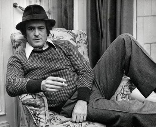 March 13, 1973 - London, England, U.K. - Portrait of Italian Director BERNARDO BERTOLUCCI, born March 16, 1941, of the controversial film, The Last Tango in Paris . London United Kingdom  - ZUMAk09