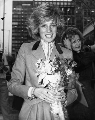 Oct. 6, 1981 - London, England, U.K. - PRINCESS DIANA (1961-1997) was the first wife of Charles, Prince of Wales. PICTURED: Princess Diana arriving at a London radio station looking a bit dishevelled. London UK  - ZUMAk09