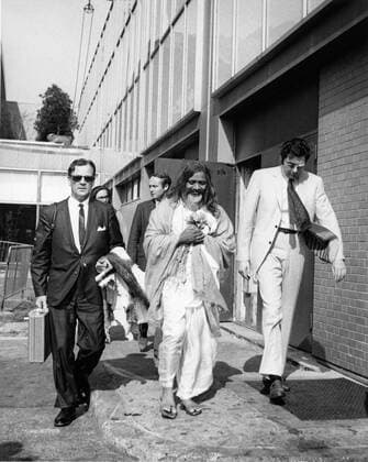 Feb 06, 2008 - New York, NY, USA - FILE: May 12, 1968. MAHARISHI MAHESH YOGI, a guru to the Beatles whose beaming, bearded face became an icon of 1960s hippie mysticism, has died at his Dutch home on Tuesday Feb. 5, 2008, just three weeks after telling his followers that his work was complete and retreated into silence. He was thought to be 91 New York USA  - ZUMAk09