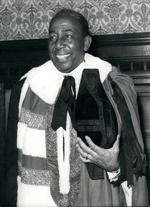 Mar. 03, 1969 - Sir Learie Constantine Takes His Seat In The House Of Lords Britain s first coloured Life Peer-Sir Learie Constantine today-as Lord Constantine took his seat in the House of Lords. He was made as Life Peer in the New Year s Honours List.  - ZUMAk09