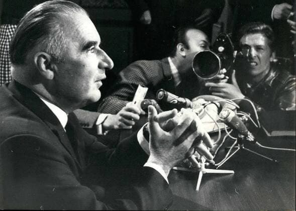 May 30, 1969 - Georges Pompidou s Presidential Candidacy Press Conference  - ZUMAk09