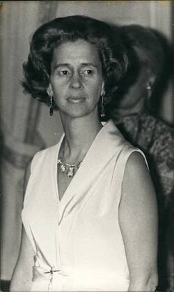 Oct. 10, 1972 - Queen Fabiola of Belgium.  - ZUMAk09